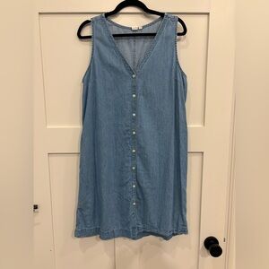 GAP Blue Denim Dress